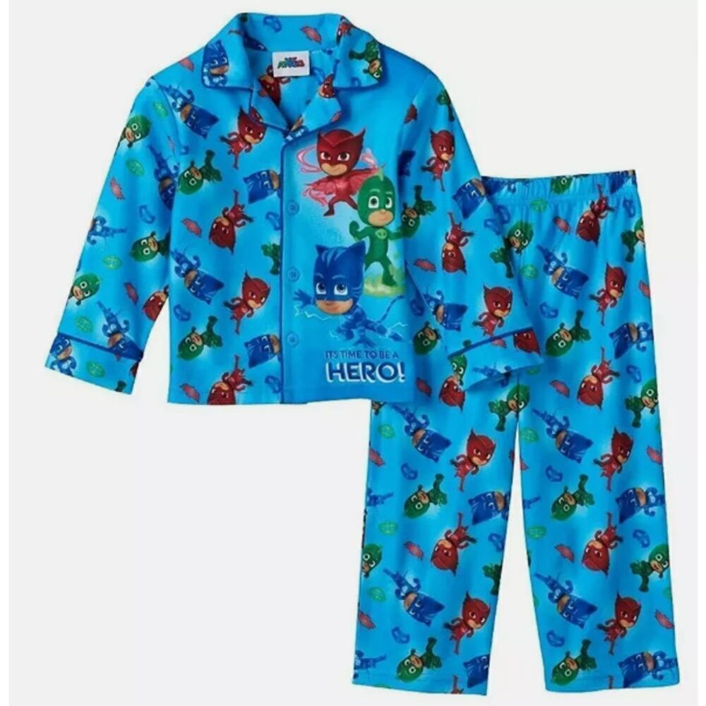NWT PJ Masks Pajamas SZ 2T
